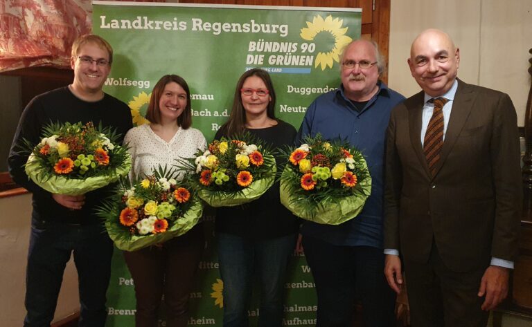 Grüne im Landkreis Regensburg wählen neue Vorstandschaft