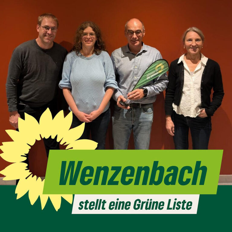 Wenzenbach stellt eine Grüne Liste!