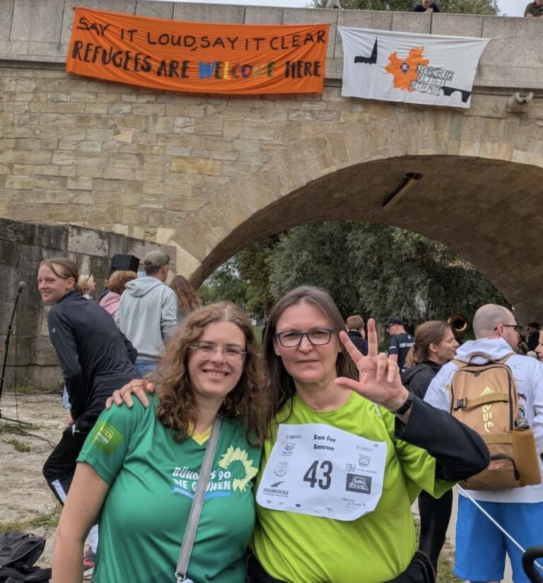 Team Grün beim „Run for Rescue“