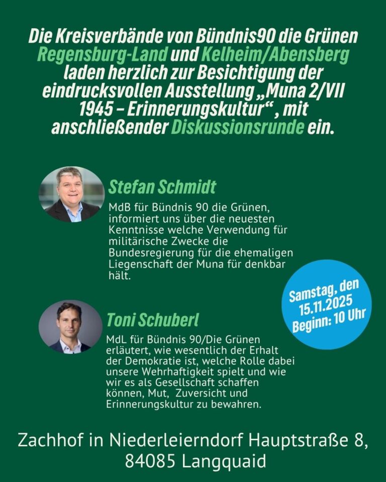 Besichtigung der eindrucksvollen Ausstellung „Muna 2/VII 1945 – Erinnerungskultur“