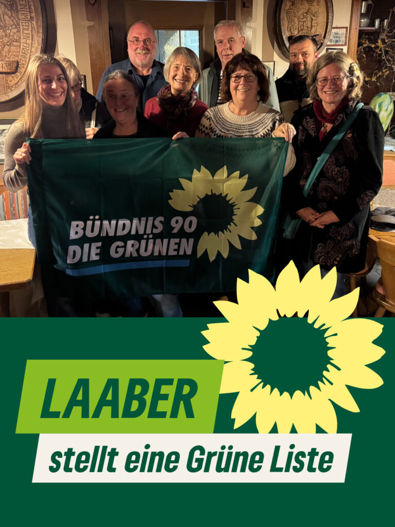 Laaber stellt Grüne Liste!