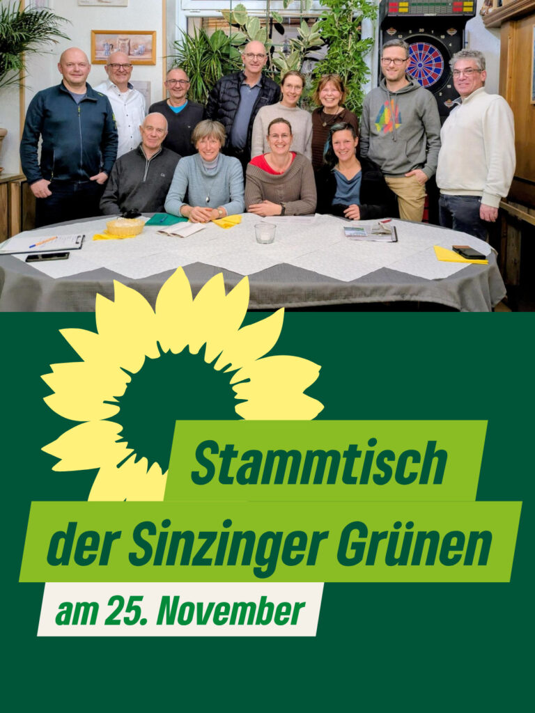 Stammtisch der Sinzinger Grünen
