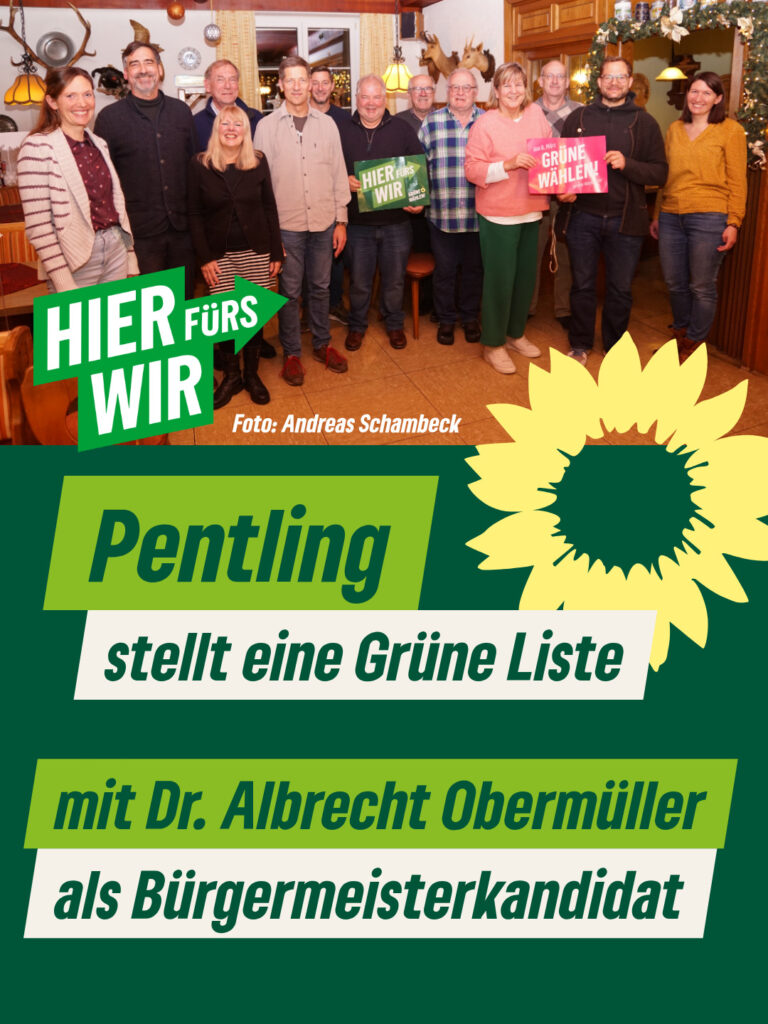 Der Ortsverband Pentling hat jetzt eine Liste!