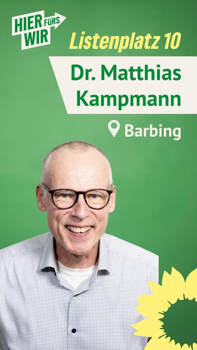 Listenplatz 10: Dr. Matthias Kampmann (Barbing)