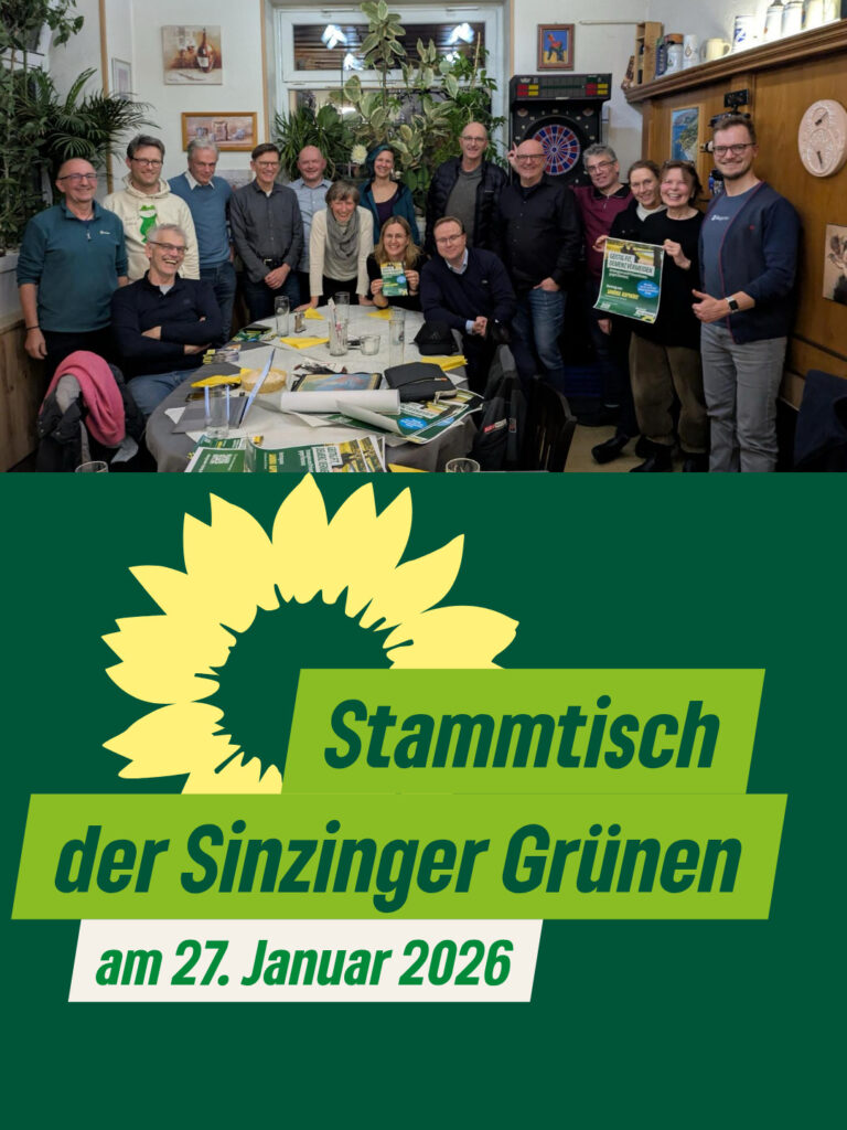 Stammtisch der Sinzinger Grünen