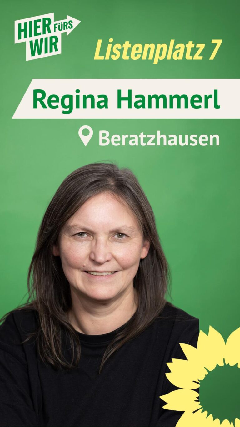 Listenplatz 7: Regina Hammerl (Beratzhausen)