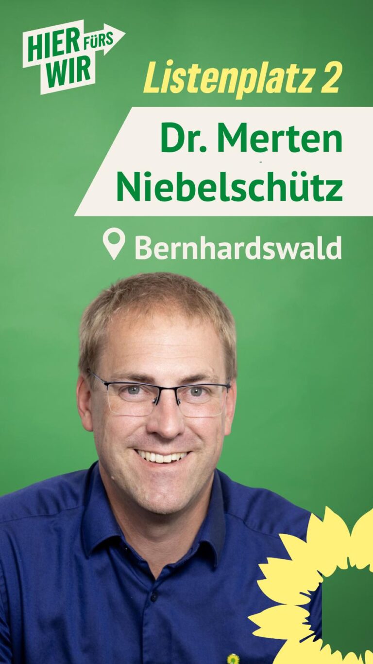 Listenplatz 2: Dr. Merten Niebelschütz (Bernhardswald)
