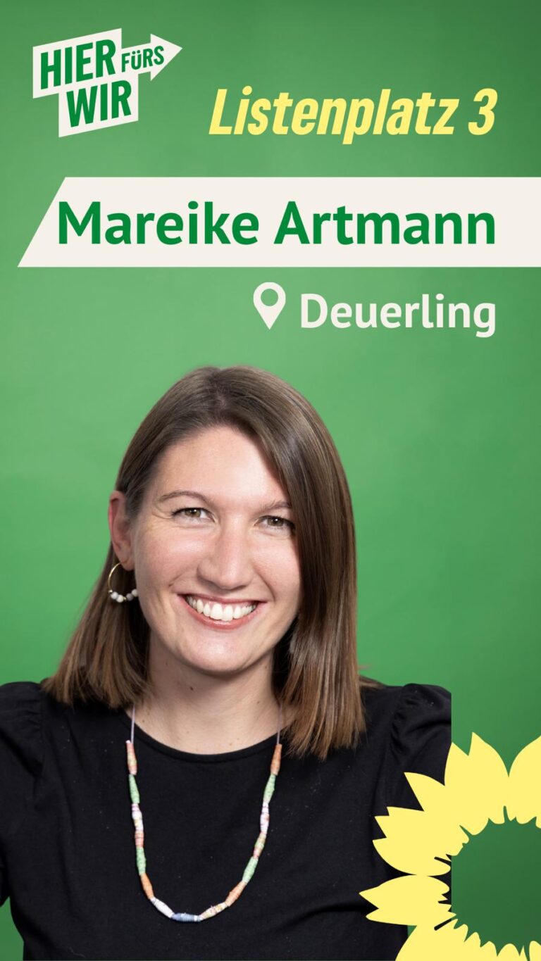 Listenplatz 3: Mareike Artmann (Deuerling)