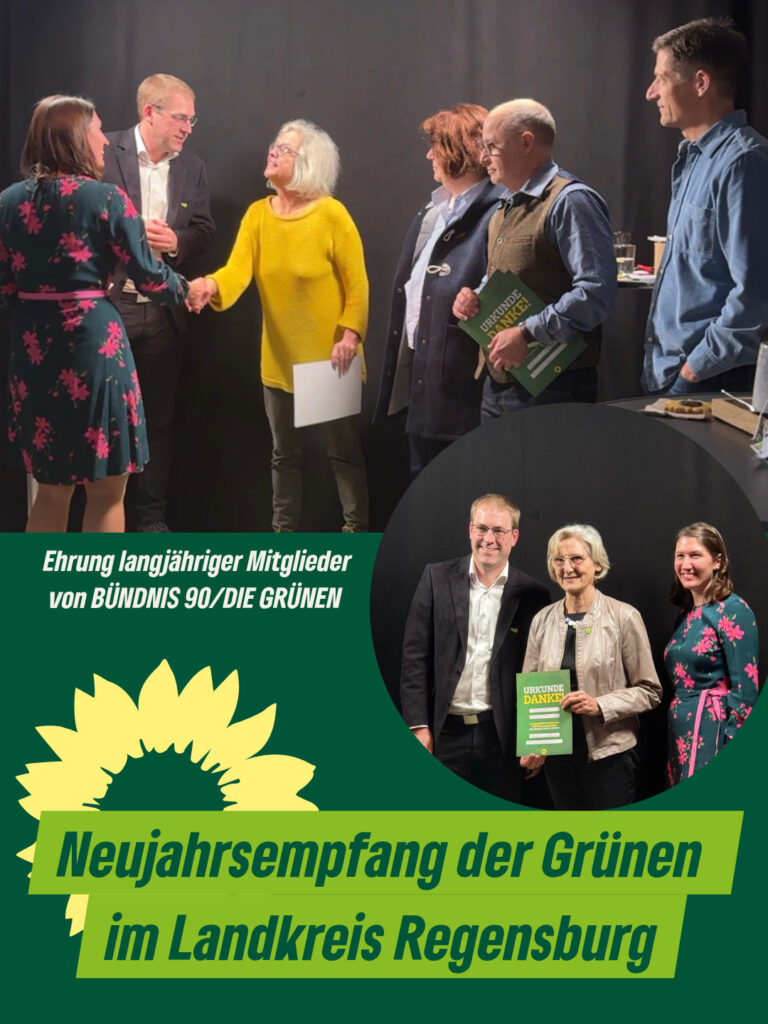 Neujahrsempfang der Grünen im Landkreis Regensburg