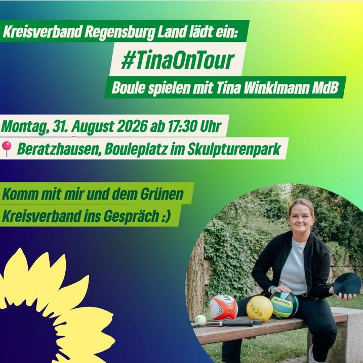Veranstaltungshinweis Boule mit Tina Winklmann