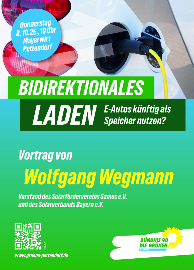 Bidirektionales Laden - Vortrag in Pettendorf