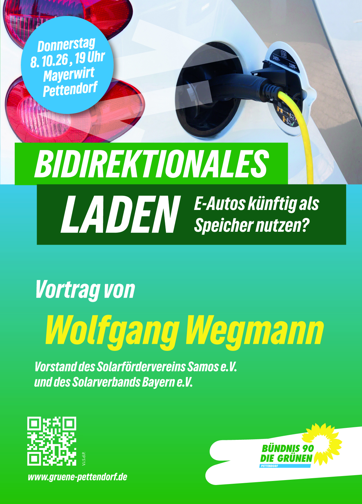 Bidirektionales Laden - Vortrag in Pettendorf